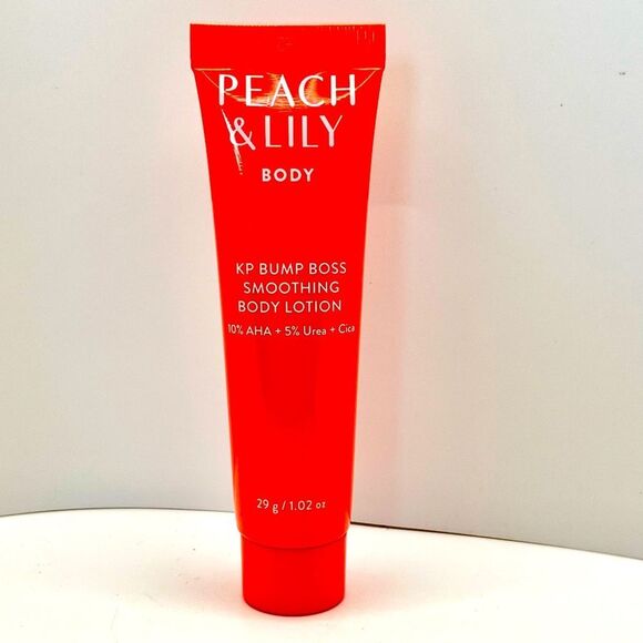 🦋$7 ~ KP Bump Boss Smoothing Body Lotion ~ Peach & Lily ~ New - Picture 1 of 7